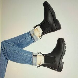 Blundstone Black Heeled Boots